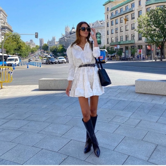 NWOT H&M Crocodile Patterned Faux Leather Boots 36 - Picture 3 of 10